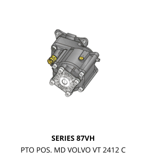 SERIES 87VH PTO POS. MD VOLVO VT 2412 C