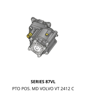 SERIES 87VL PTO POS. MD VOLVO VT 2412 C