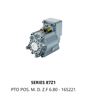 SERIES 87Z1 PTO POS. M. D. Z.F 6.80 - 16S221