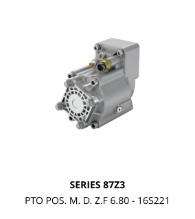 SERIES 87Z3 PTO POS. M. D. Z.F 6.80 - 16S221