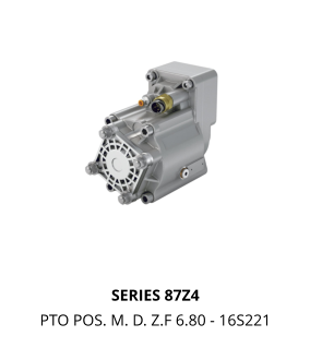 SERIES 87Z4 PTO POS. M. D. Z.F 6.80 - 16S221