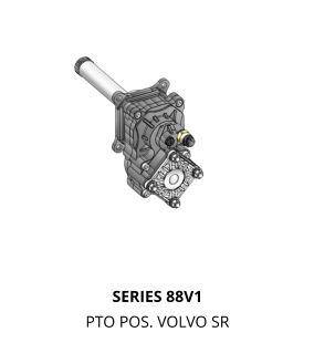 SERIES 88V1 PTO POS. VOLVO SR
