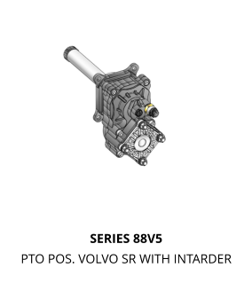 SERIES 88V5 PTO POS. VOLVO SR WITH INTARDER
