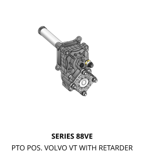 SERIES 88VE PTO POS. VOLVO VT WITH RETARDER
