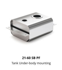 21-60 SB PF Tank Under-body mounting