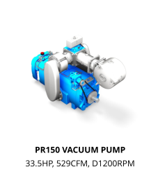 PR150 VACUUM PUMP  33.5HP, 529CFM, D1200RPM