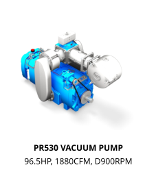 PR530 VACUUM PUMP 96.5HP, 1880CFM, D900RPM