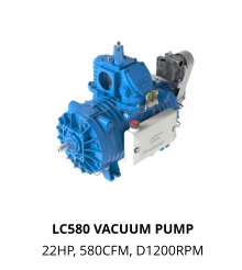 LC580 VACUUM PUMP  22HP, 580CFM, D1200RPM