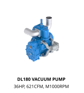DL180 VACUUM PUMP  36HP, 621CFM, M1000RPM