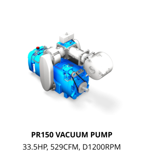 PR150 VACUUM PUMP  33.5HP, 529CFM, D1200RPM