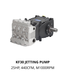 KF30 JETTING PUMP 25HP, 440CFM, M1000RPM