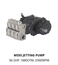MS55 JETTING PUMP 96.5HP, 1880CFM, D900RPM