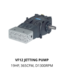 VF12 JETTING PUMP   19HP, 365CFM, D1300RPM