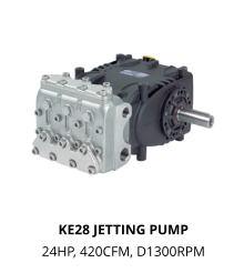 KE28 JETTING PUMP  24HP, 420CFM, D1300RPM