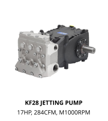 KF28 JETTING PUMP 17HP, 284CFM, M1000RPM
