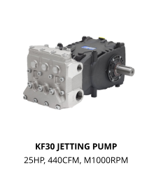 KF30 JETTING PUMP 25HP, 440CFM, M1000RPM