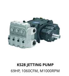 KS28 JETTING PUMP 69HP, 1060CFM, M1000RPM