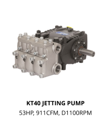 KT40 JETTING PUMP 53HP, 911CFM, D1100RPM
