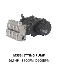 MS36 JETTING PUMP 96.5HP, 1880CFM, D900RPM