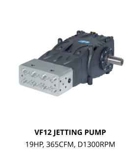 VF12 JETTING PUMP   19HP, 365CFM, D1300RPM