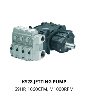 KS28 JETTING PUMP 69HP, 1060CFM, M1000RPM