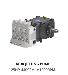 KF30 JETTING PUMP 25HP, 440CFM, M1000RPM