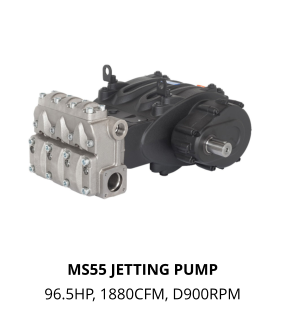 MS55 JETTING PUMP 96.5HP, 1880CFM, D900RPM