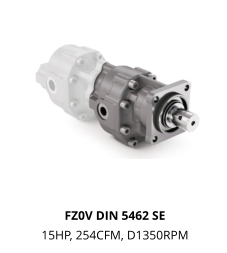 FZ0V DIN 5462 SE 15HP, 254CFM, D1350RPM