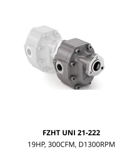 FZHT UNI 21-222 19HP, 300CFM, D1300RPM