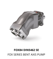 FOX84 DIN5462 SE FOX SERIES BENT AXIS PUMP