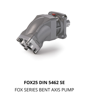 FOX25 DIN 5462 SE FOX SERIES BENT AXIS PUMP