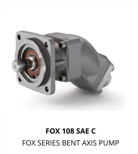 FOX 108 SAE C FOX SERIES BENT AXIS PUMP